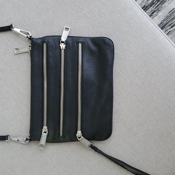 Rebecca MinkOff Crossbody Bag black- GOOD to VERY GOOD condition! - Picture 3 of 8